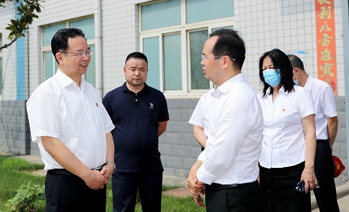 鄭州市委常委、市紀(jì)委書記杜新軍一行蒞臨調(diào)研